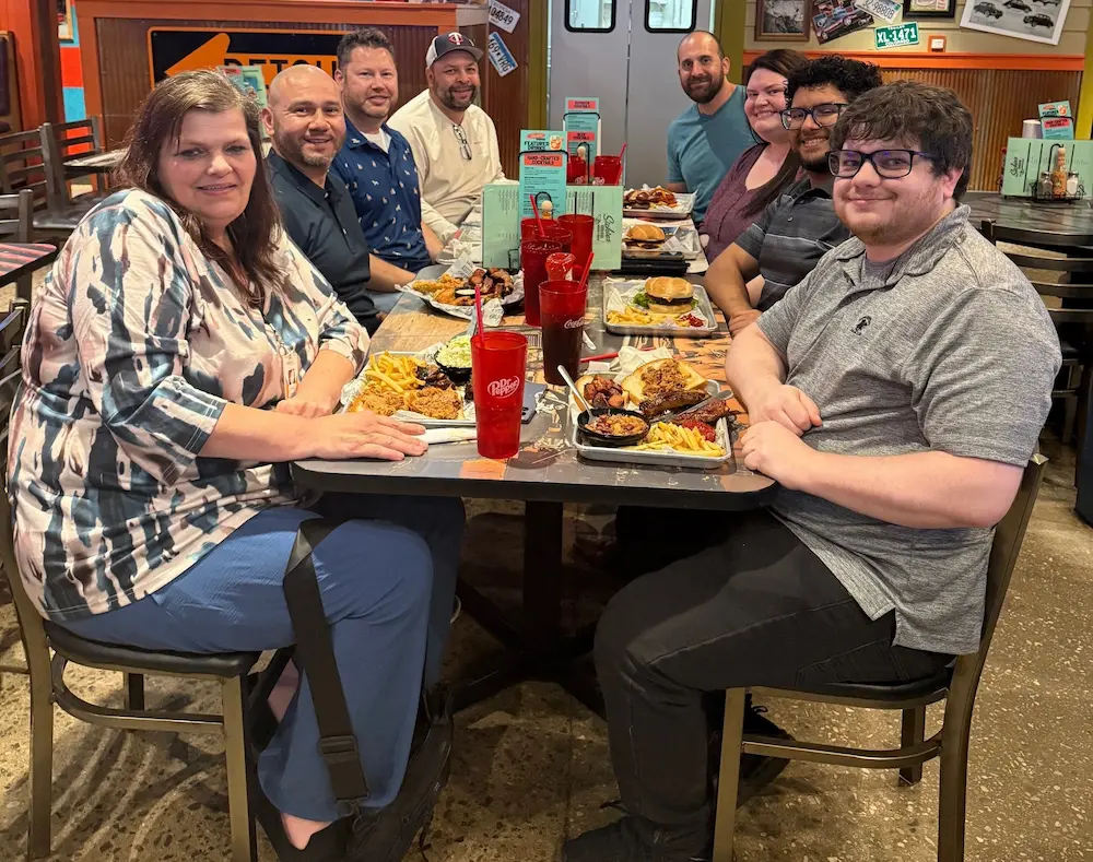 NFIP Leadership Visit - Dinner at Sickies Garage
